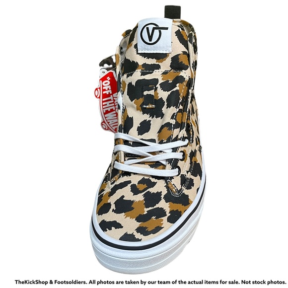 VANS SENTRY WC LEOPARD SHIFTING SAND VN0A4P3K4XB1 WOMEN'S PLATFORM BOOTS - Picture 2 of 5